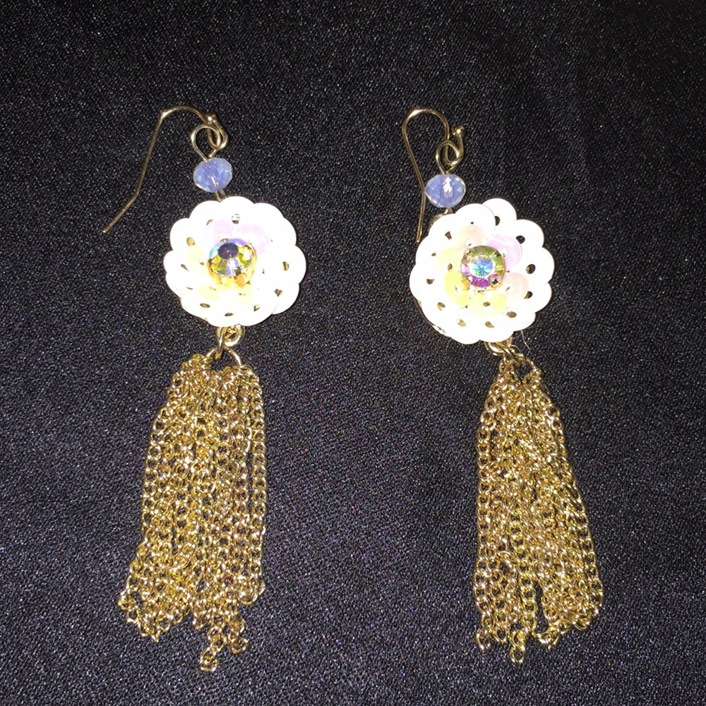 Beautiful Flower Earrings